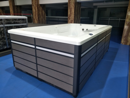 Готовый СПА бассейн с противотоком Bigeer Форте